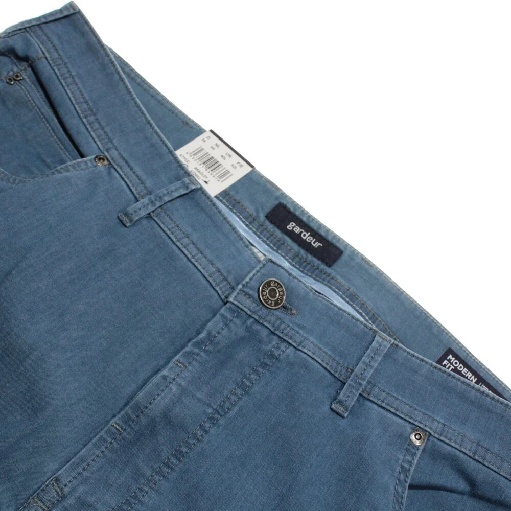 Gardeur NWT Denim Jeans Size 40 US Modern Fit Bradley in Blue Cotton Blend